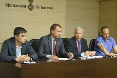 Ayuntamiento y agentes socioeconómicos de Terrassa firman un Pacto Local por la Ocupación